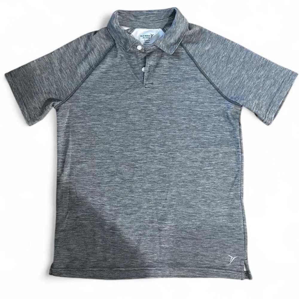 Old-navy Men's Grey and Blue Polo-shirts